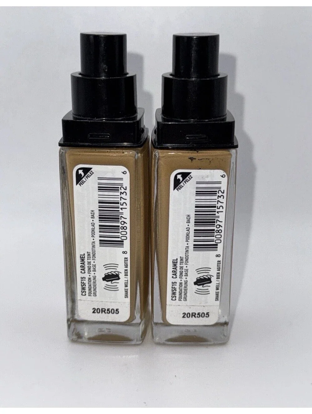 2 NYX Can't Stop Won't Stop Full Coverage Foundation Caramel
